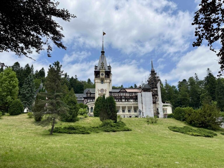 Sinaia Peles Castle View Point