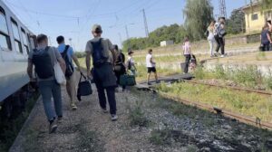 Change from train to bus, Bulgaria