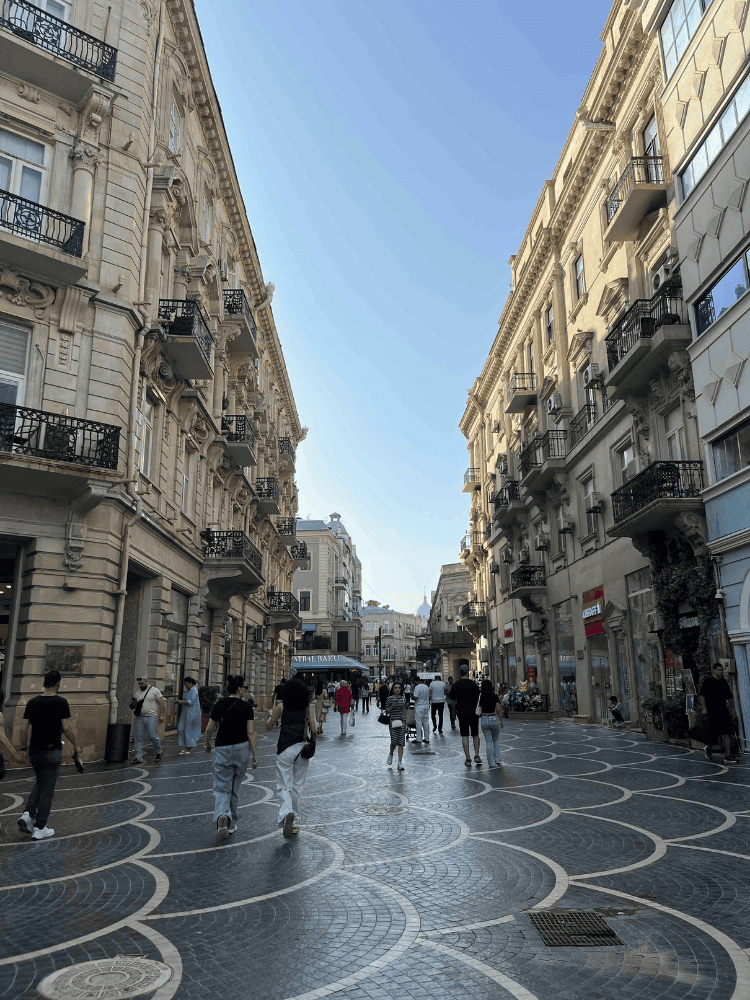 Nizami Street Baku Azerbaijan