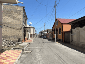 Street in Quba Azerbaijan