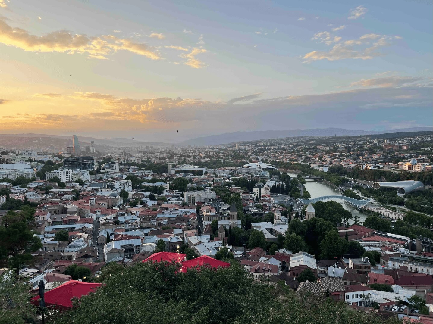Tbilisi View from Narikala
